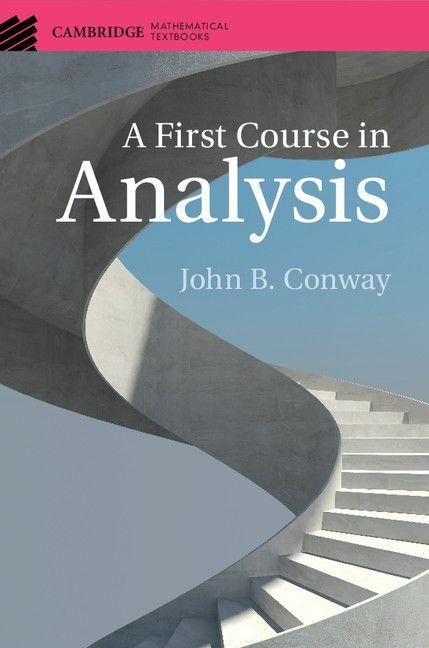 Produktbild: A First Course in Analysis