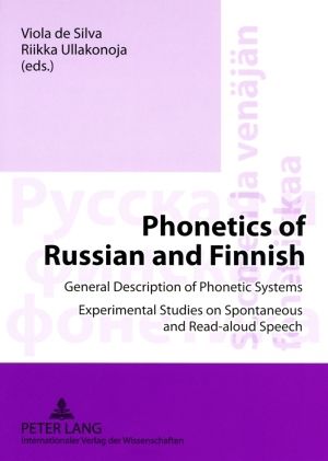 Produktbild: Phonetics of Russian and Finnish