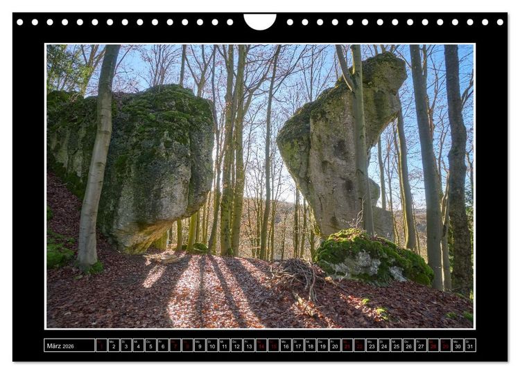 Produktbild: Wunderwelt Fr&auml;nkische Schweiz (Wandkalender 2026 DIN A4 quer), CALVENDO Monatskalender