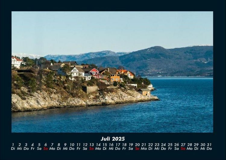 Produktbild: Bergige Welten 2025 Fotokalender DIN A4