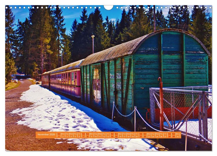Produktbild: Unique Thuringian Forest (Wall Calendar 2026 DIN A3 landscape), CALVENDO 12 Month Wall Calendar