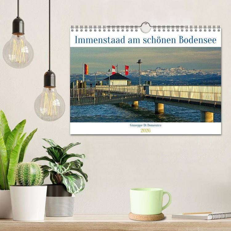 Produktbild: Immenstaad am sch&ouml;nen Bodensee (Wandkalender 2026 DIN A4 quer), CALVENDO Monatskalender