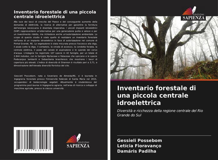 Produktbild: Inventario forestale di una piccola centrale idroelettrica