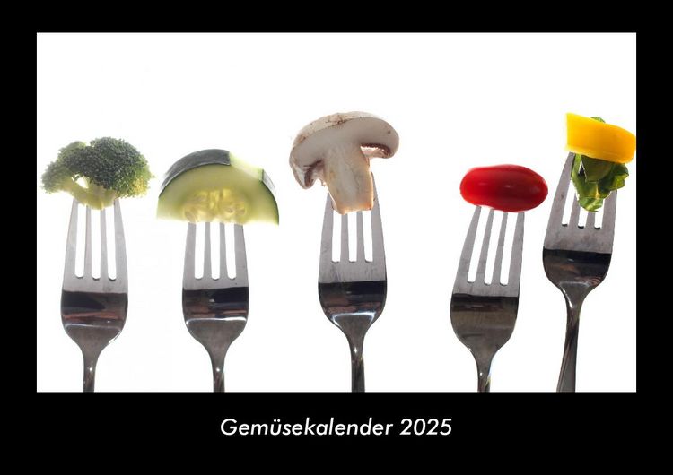 Produktbild: Gem&uuml;sekalender 2025 Fotokalender DIN A3