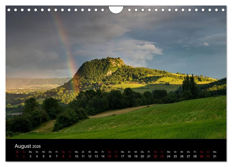 Produktbild: Der Hegau - Wanderparadies am westlichen Bodensee (Wandkalender 2026 DIN A4 quer), CALVENDO Monatskalender