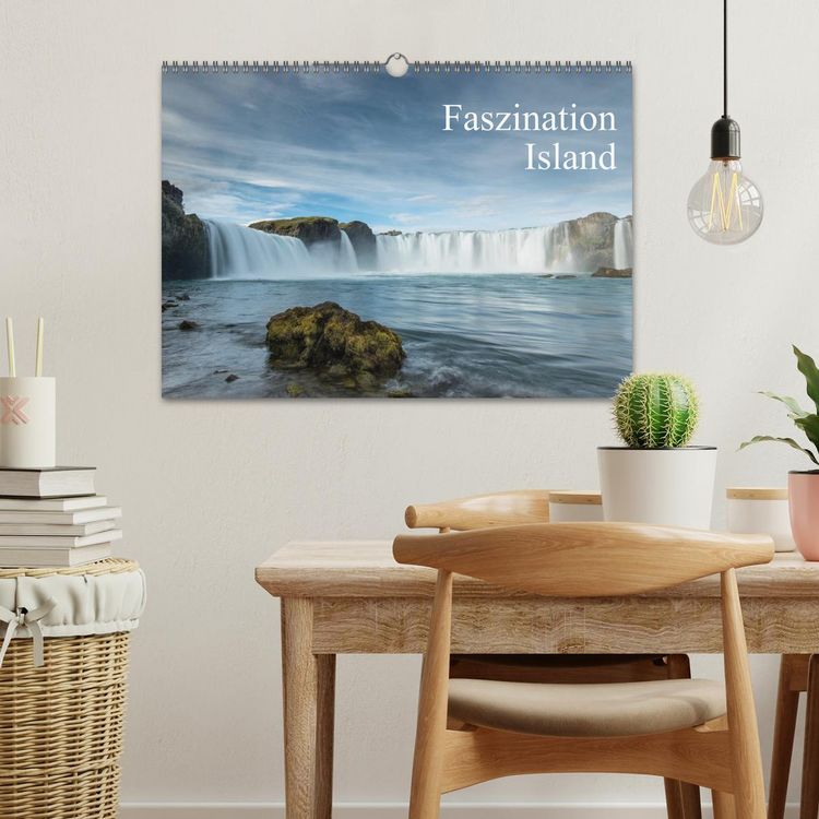 Produktbild: Faszination Island (Wandkalender 2026 DIN A3 quer), CALVENDO Monatskalender