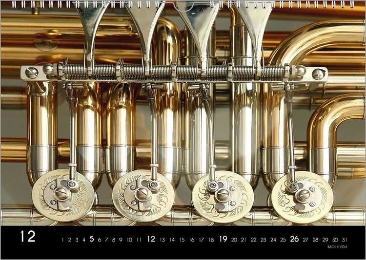 Produktbild: Musikinstrumente, ein Musik-Kalender 2027, DIN A4
