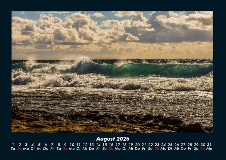 Produktbild: Meereslandschaft 2026 Fotokalender DIN A4