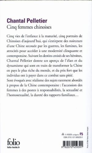 Produktbild: Pelletier, C: Cinq femmes chinoises
