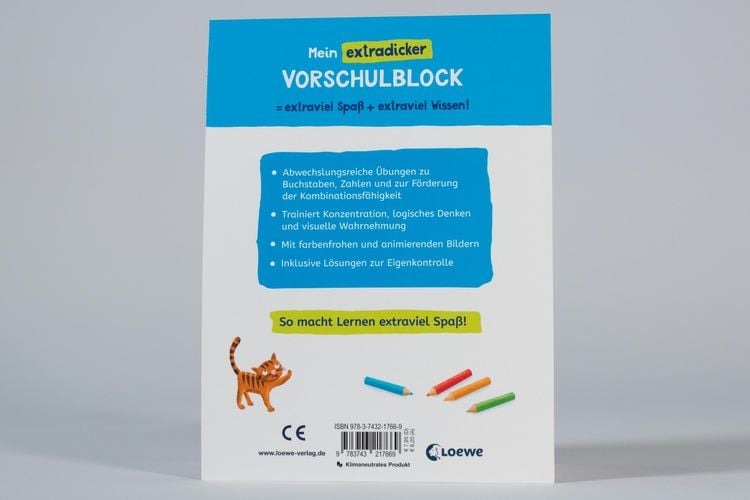 Produktbild: Mein extradicker Vorschulblock