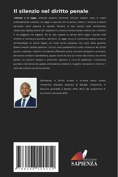 Produktbild: Il silenzio nel diritto penale