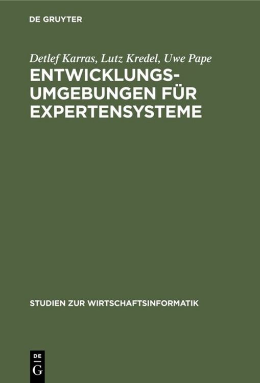 Produktbild: Entwicklungsumgebungen f&uuml;r Expertensysteme