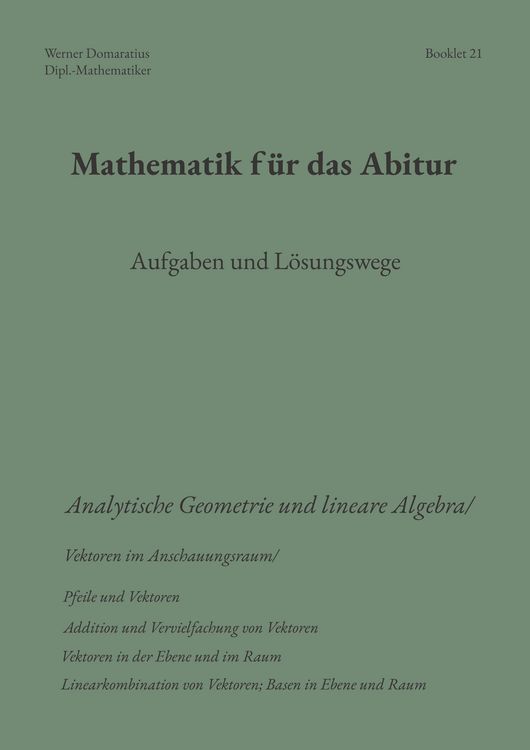 Produktbild: Mathematik f&uuml;r das Abitur