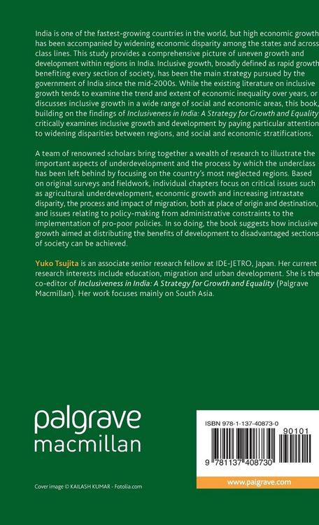 Produktbild: Inclusive Growth and Development in India