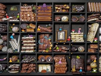 Produktbild: CALVENDO Puzzle Pankies lieben Schokolade | 1000 Teile Lege-Gr&ouml;&szlig;e 64x48cm Foto-Puzzle f&uuml;r gl&uuml;ckliche Stunden