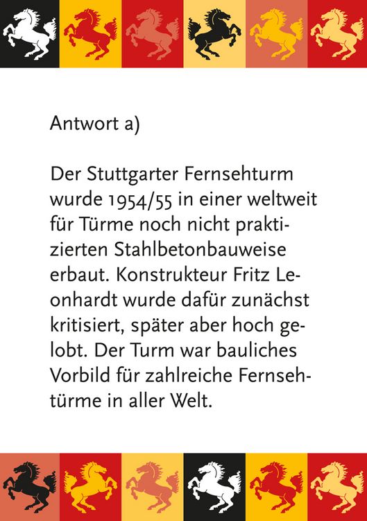 Produktbild: Das Stuttgart-Quiz