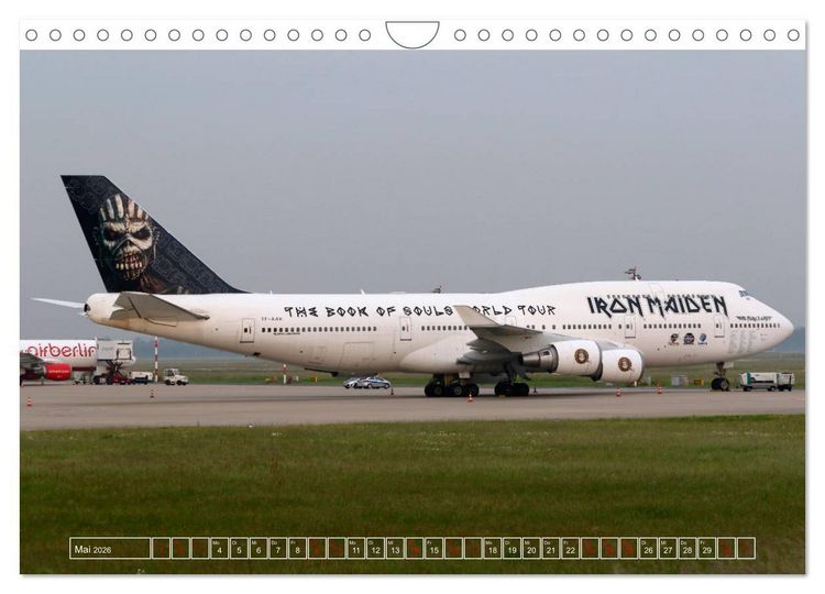 Produktbild: Boeing 747 - die K&ouml;nigin der L&uuml;fte (Wandkalender 2026 DIN A4 quer), CALVENDO Monatskalender