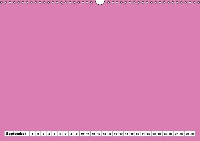 Produktbild: Bunter Bastelkalender f&uuml;r M&auml;dchen (Wandkalender immerw&auml;hrend DIN A3 quer)