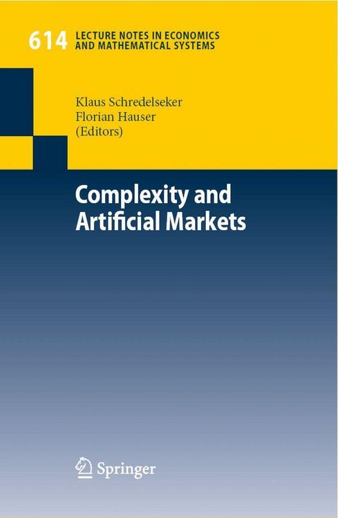 Produktbild: Complexity and Artificial Markets