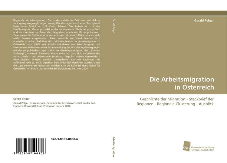 Produktbild: Die Arbeitsmigration in &Ouml;sterreich