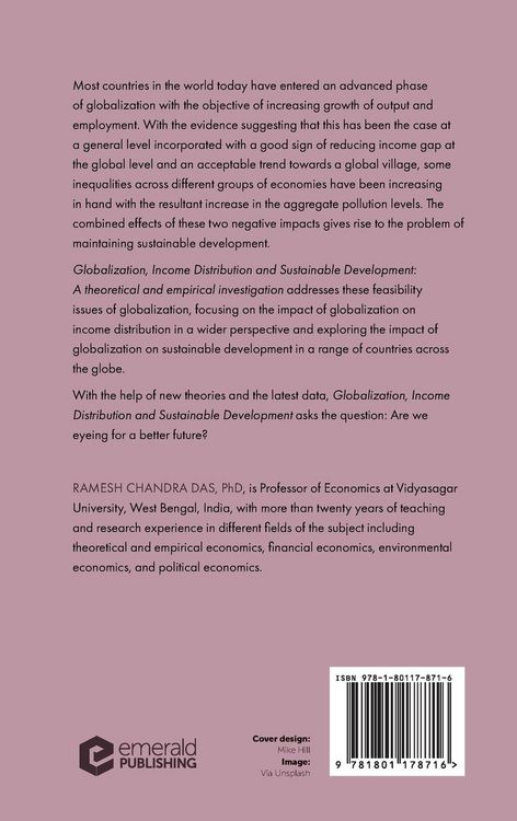 Produktbild: Globalization, Income Distribution and Sustainable Development