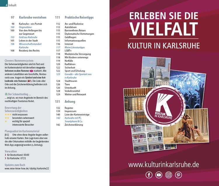 Produktbild: Reise Know-How CityTrip Karlsruhe