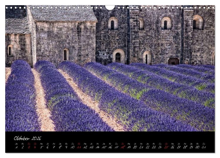 Produktbild: Provence romantique (Wandkalender 2026 DIN A3 quer), CALVENDO Monatskalender