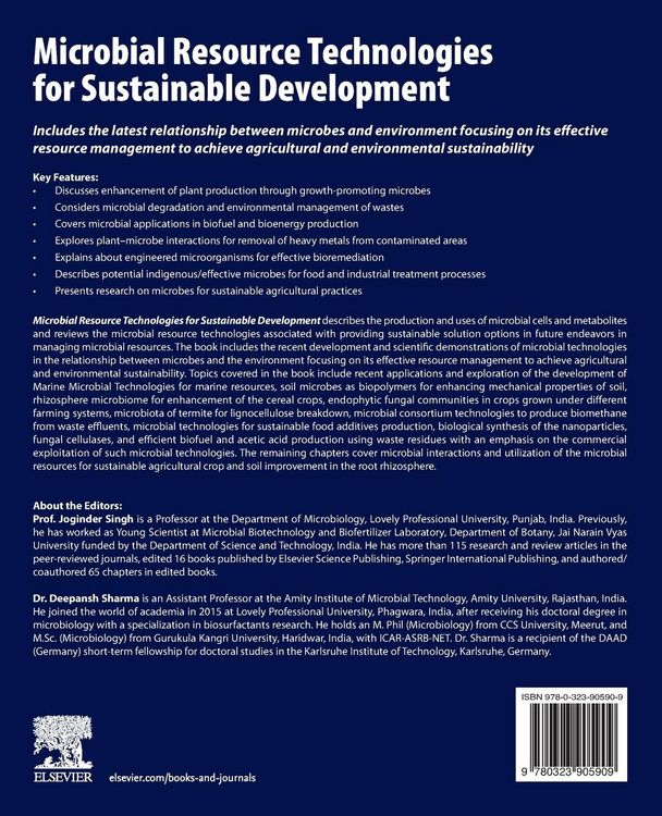 Produktbild: Microbial Resource Technologies for Sustainable Development