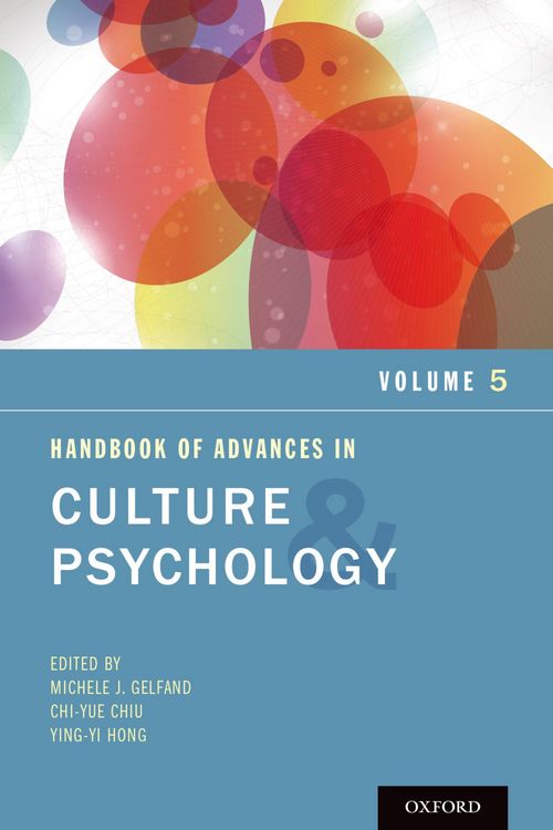 Produktbild: Handbook of Advances in Culture and Psychology, Volume 5