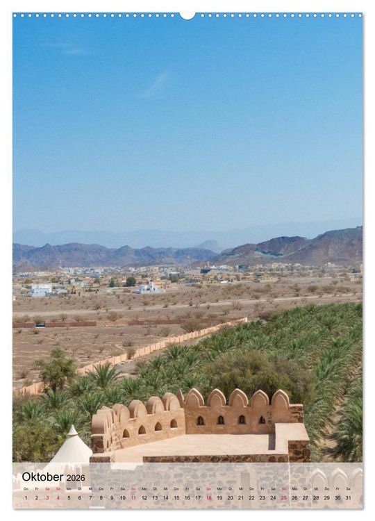 Produktbild: Zauberhafter Oman (Wandkalender 2026 DIN A2 hoch), CALVENDO Monatskalender