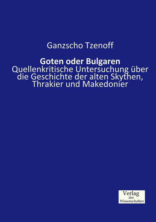 Produktbild: Goten oder Bulgaren