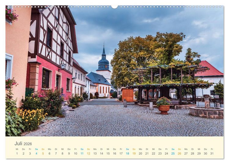 Produktbild: Lichtenfels - die Deutsche Korbstadt (Wandkalender 2026 DIN A2 quer), CALVENDO Monatskalender