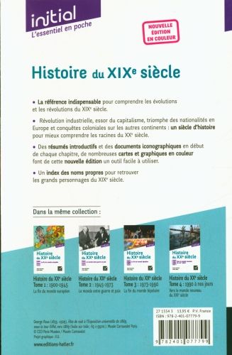 Produktbild: Histoire du XIXe si&egrave;cle