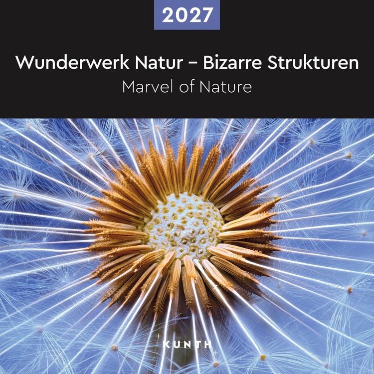 Produktbild: Wunderwerk Natur &ndash; Bizarre Strukturen - KUNTH Broschurkalender 2027