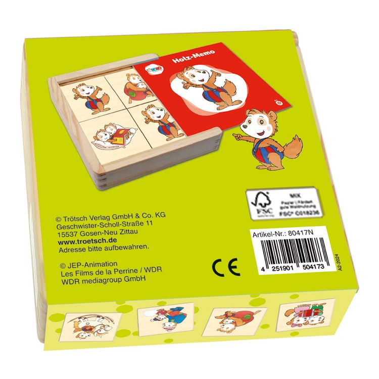 Produktbild: Tr&ouml;tsch Bobo Siebenschl&auml;fer Memo
