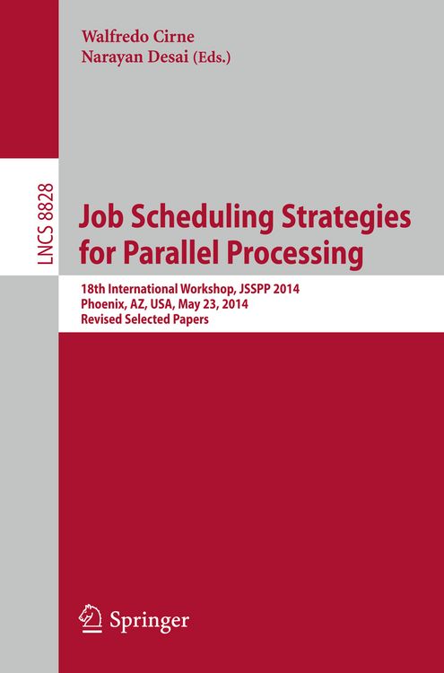 Produktbild: Job Scheduling Strategies for Parallel Processing