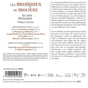 Produktbild: Les Musiques de Moli&iquest;re