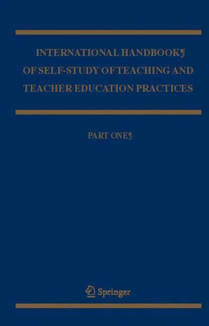 Produktbild: International Handbook of Self-Study of Teaching and Teacher Education Practices