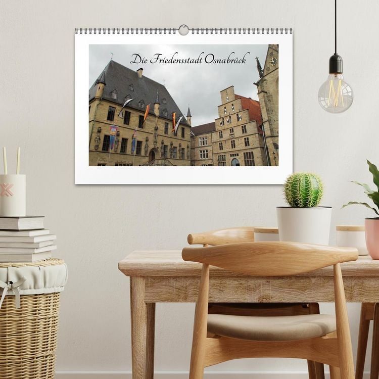 Produktbild: Die Friedensstadt Osnabr&uuml;ck (Wandkalender 2026 DIN A3 quer), CALVENDO Monatskalender