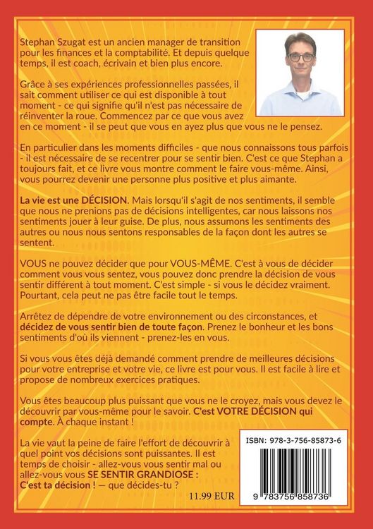 Produktbild: SE SENTIR GRANDIOSE : C'est ta d&eacute;cision !