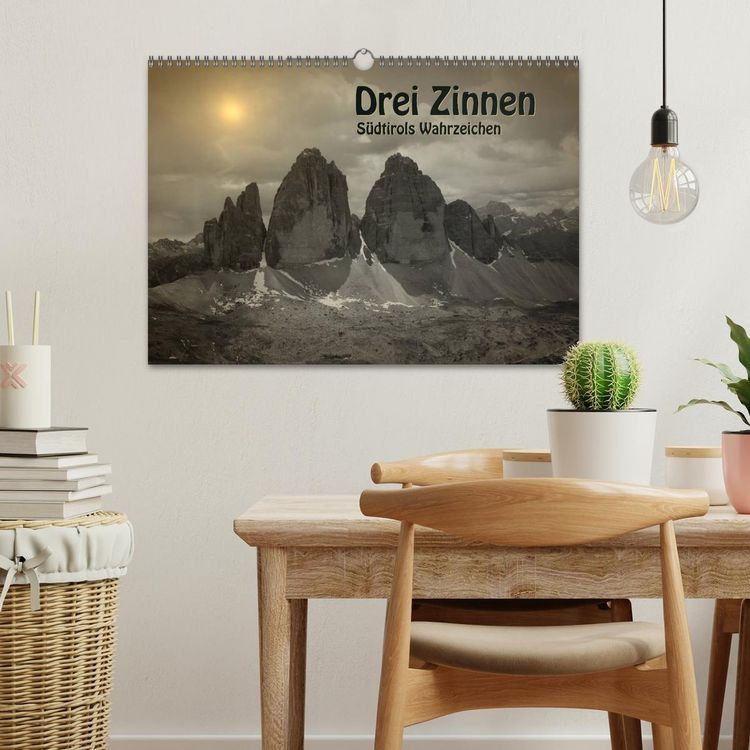Produktbild: Drei Zinnen - S&uuml;dtirols Wahrzeichen (Wandkalender 2026 DIN A3 quer), CALVENDO Monatskalender