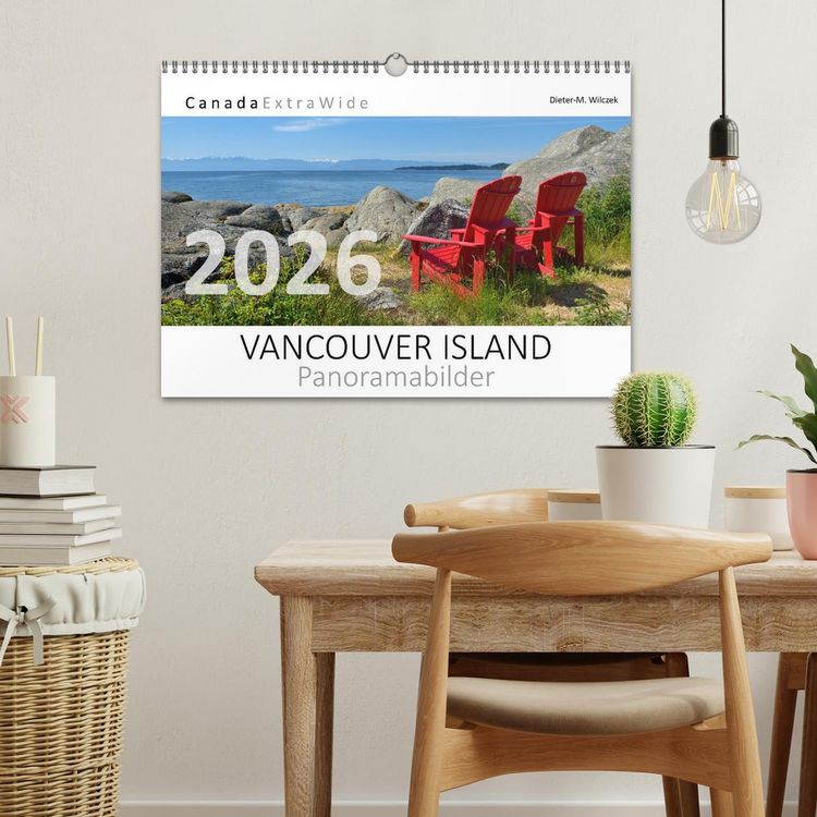 Produktbild: Vancouver Island Panoramabilder (Wandkalender 2026 DIN A3 quer), CALVENDO Monatskalender
