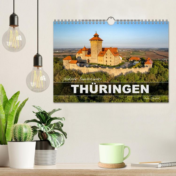 Produktbild: Deutsche Bundesl&auml;nder - Th&uuml;ringen (Wandkalender 2026 DIN A4 quer), CALVENDO Monatskalender