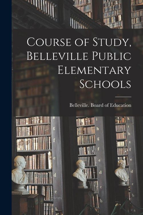Produktbild: Course of Study, Belleville Public Elementary Schools