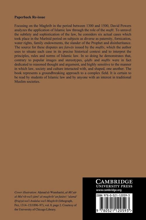 Produktbild: Law, Society and Culture in the Maghrib, 1300 1500