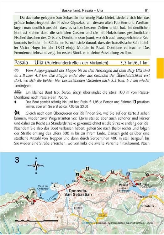 Produktbild: Spanien: Jakobsweg K&uuml;stenweg Camino de la Costa, Camino del Norte und beliebte Varianten