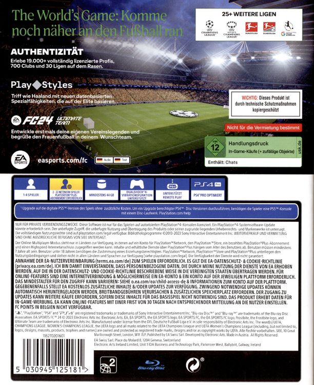 Produktbild: EA Sports FC 24