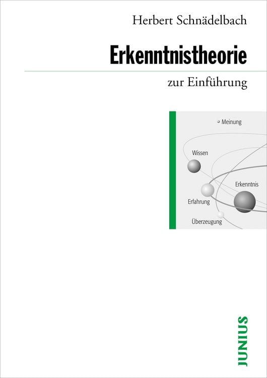 Produktbild: Erkenntnistheorie zur Einführung