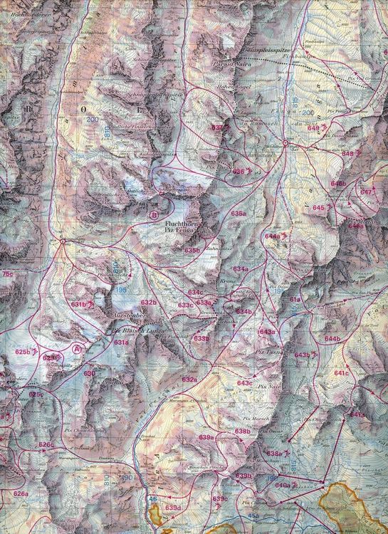 Produktbild: Swisstopo 1 : 50 000 Tarasp Ski