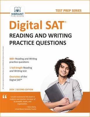 Produktbild: Digital SAT Reading and Writing Practice Questions